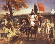 Eugene Delacroix Moroccan Chieftain Receiving Tribute china oil painting reproduction